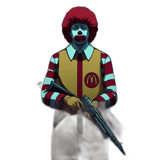 staff, jacket, food, weapon transparent PNG cut-out