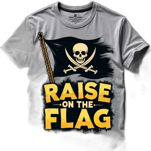 grey, t-shirt, phrase, raise transparent PNG cut-out