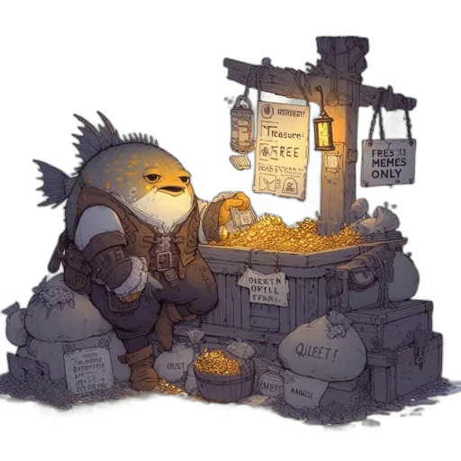 concept art, fantasy art, pixel art, cyberpunk transparent PNG cut-out