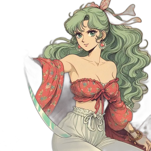 dress, sword, fantasy art, anime transparent PNG cut-out
