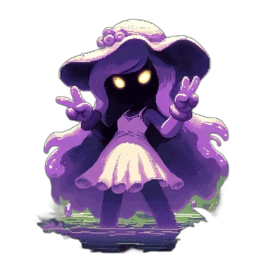 creature, hat, dress, crown transparent PNG cut-out