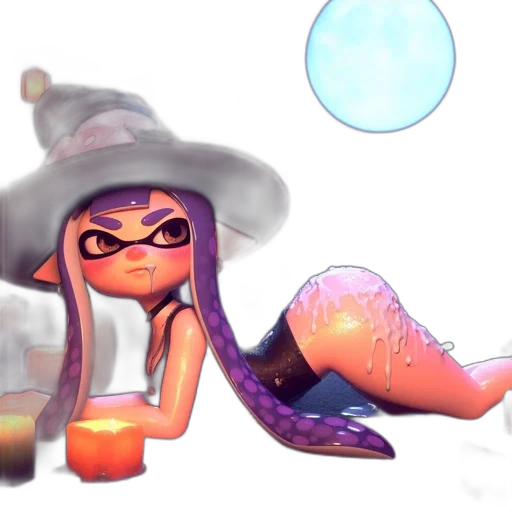 dress, hat, weapon, creature transparent PNG cut-out