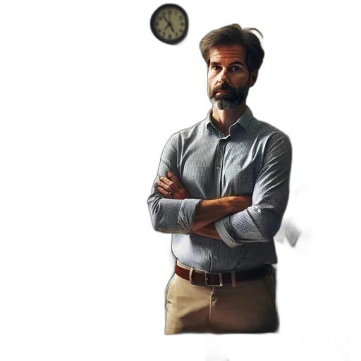 staff, jacket, face, mask transparent PNG cut-out