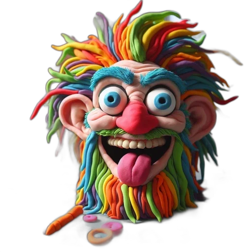 mask, staff, creature, face transparent PNG cut-out