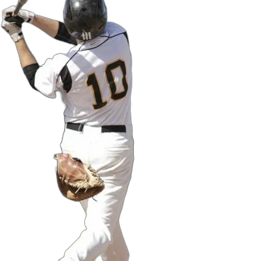 baseball, player, number, his transparent PNG cut-out