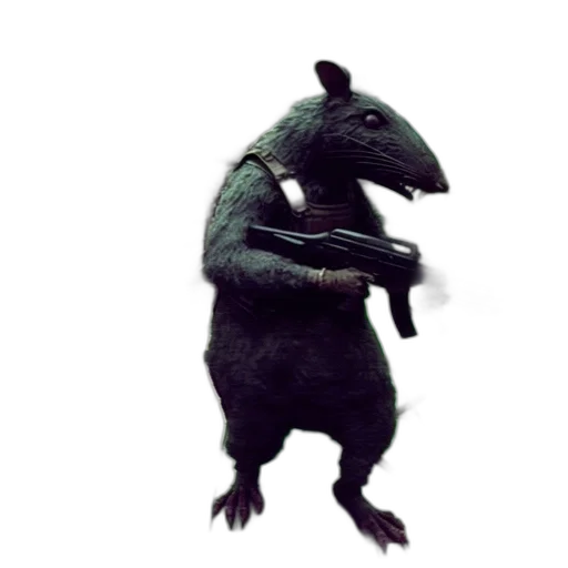 creature, animal, dragon, staff transparent PNG cut-out