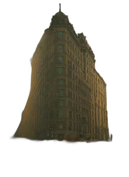 building, dress, umbrella, hat transparent PNG cut-out
