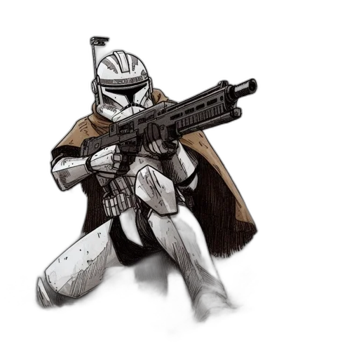 weapon, robot, concept art, comic book art transparent PNG cut-out