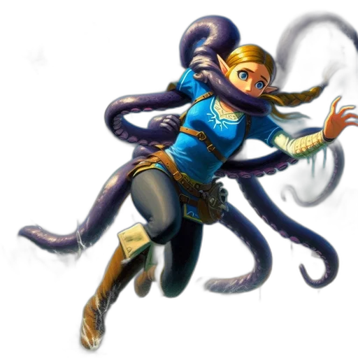 staff, creature, weapon, concept art transparent PNG cut-out