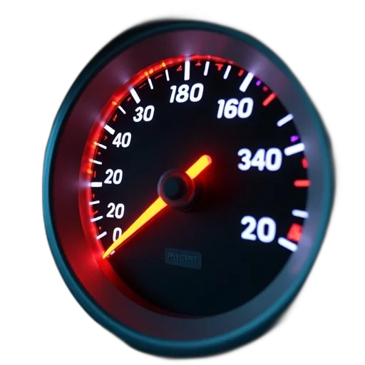 car, gage, showing, fuel transparent PNG cut-out