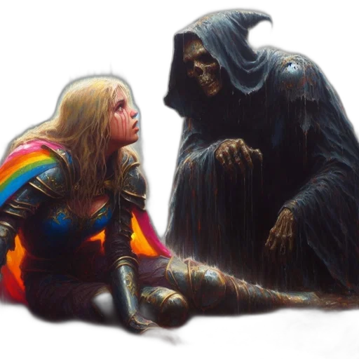 concept art, comic book art, fantasy art, outer space transparent PNG cut-out