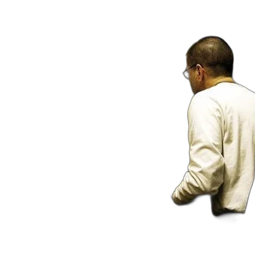jacket, man, works, his transparent PNG cut-out