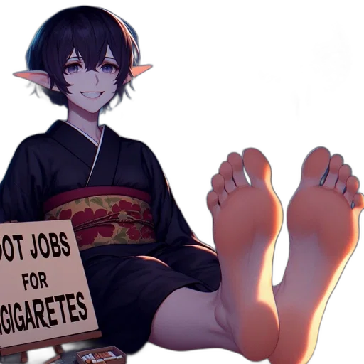 shoes, staff, robot, anime transparent PNG cut-out