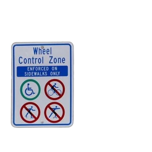 sign, pole, indicates, wheel transparent PNG cut-out