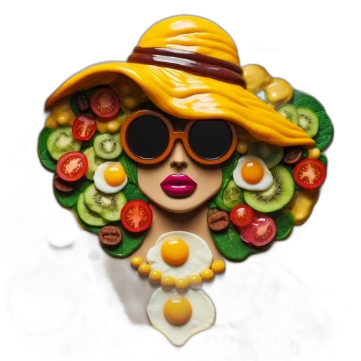hat, food, jewelry, crown transparent PNG cut-out