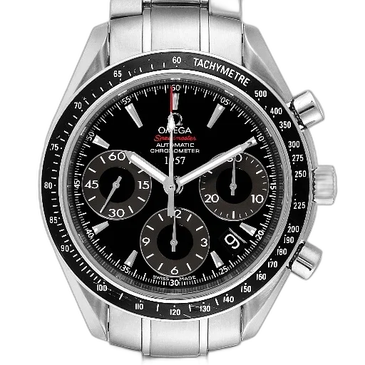 black-faced, omega, speedmaster, chronograph transparent PNG cut-out