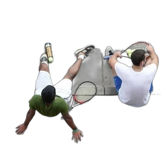 staff, 3d render, two, tennis transparent PNG cut-out