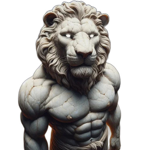 animal, photorealistic, 3d render, concept art transparent PNG cut-out