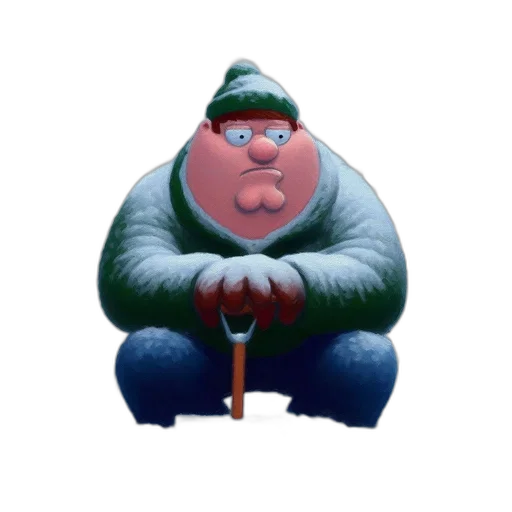 creature, jacket, animal, hat transparent PNG cut-out