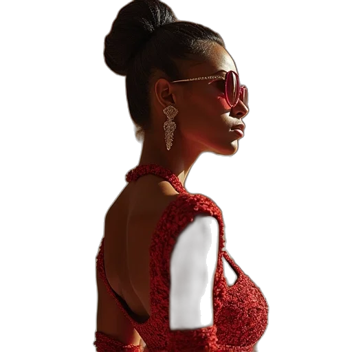 dress, jewelry, mask, jacket transparent PNG cut-out