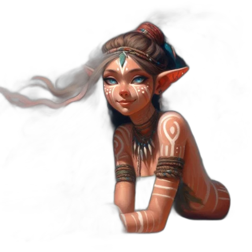 jewelry, staff, mask, face transparent PNG cut-out