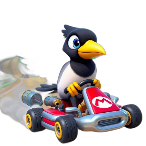 car, animal, 3d render, concept art transparent PNG cut-out