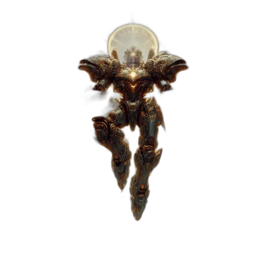 jewelry, robot, crown, creature transparent PNG cut-out
