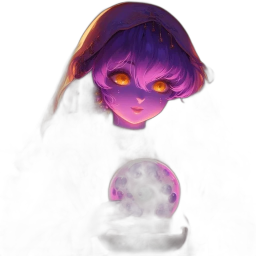 mask, face, creature, staff transparent PNG cut-out