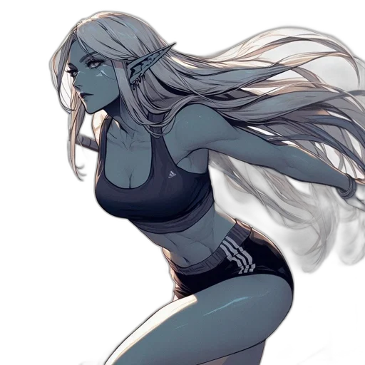 concept art, anime, fantasy art, comic book art transparent PNG cut-out