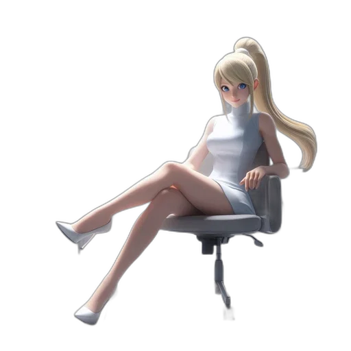 dress, furniture, staff, robot transparent PNG cut-out