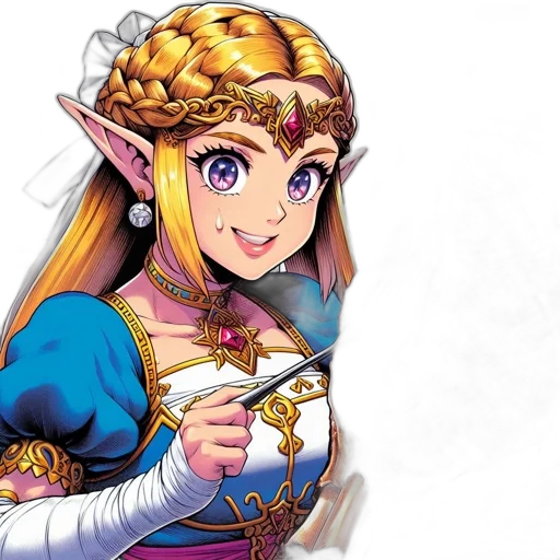 crown, staff, sword, face transparent PNG cut-out
