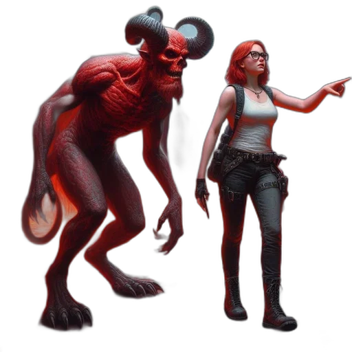 creature, animal, staff, concept art transparent PNG cut-out
