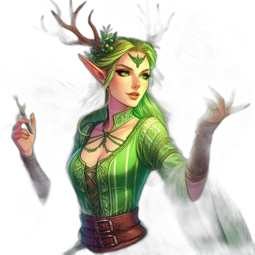 staff, crown, jewelry, fantasy art transparent PNG cut-out