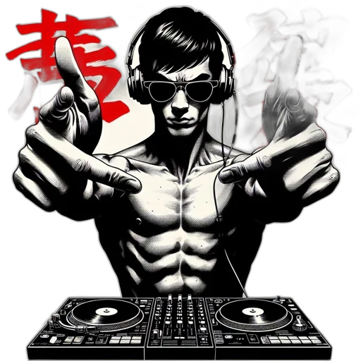 cyberpunk, cartoon, photorealistic, fantasy art transparent PNG cut-out