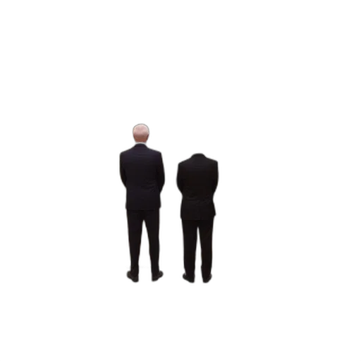 staff, jacket, umbrella, robot transparent PNG cut-out