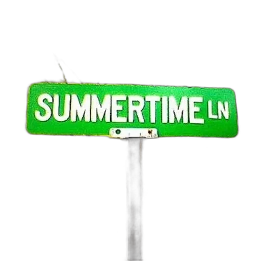 3d render, green, street, sign transparent PNG cut-out