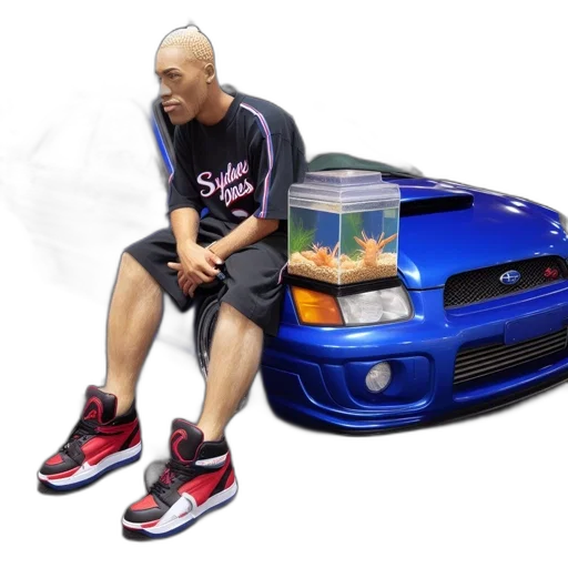 car, shoes, photorealistic, concept art transparent PNG cut-out