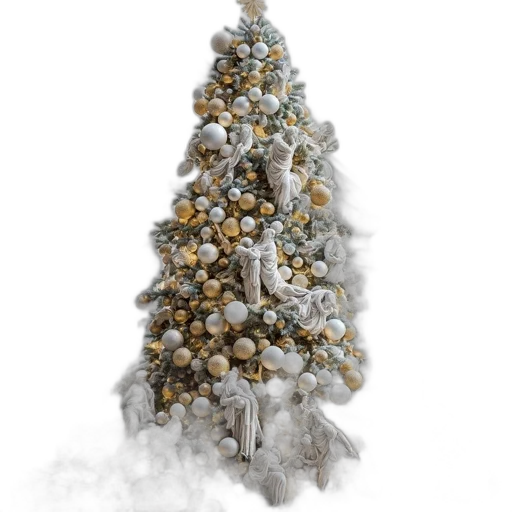 tree, jewelry, staff, 3d render transparent PNG cut-out