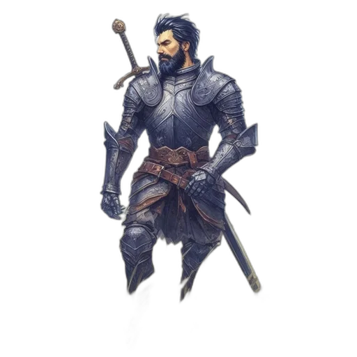 sword, staff, weapon, fantasy art transparent PNG cut-out