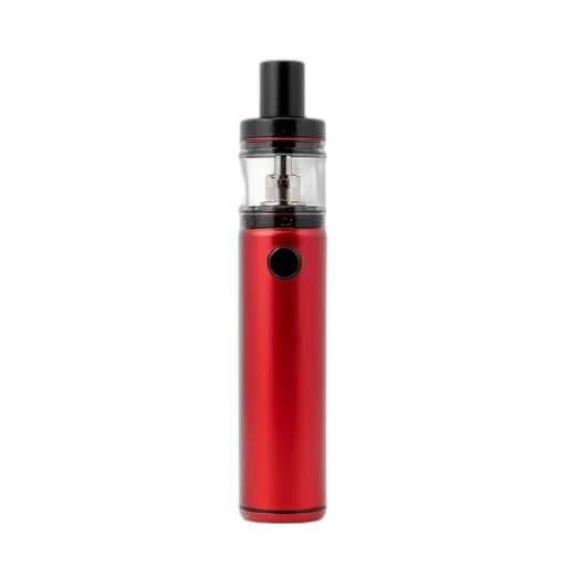 bottle, red, e-cigarette, black transparent PNG cut-out
