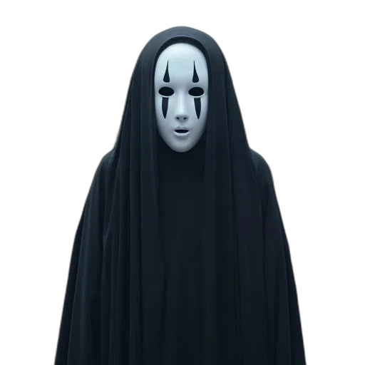 mask, face, creature, dress transparent PNG cut-out