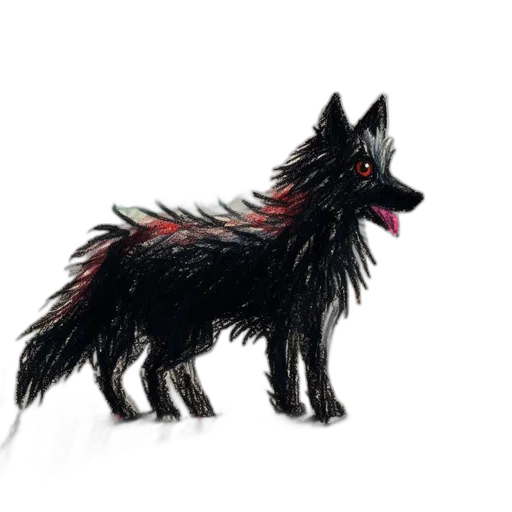 animal, creature, staff, dragon transparent PNG cut-out