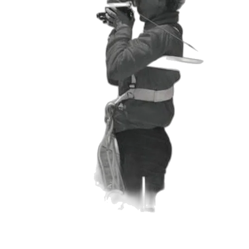 staff, jacket, weapon, mask transparent PNG cut-out
