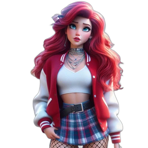 jacket, jewelry, concept art, 3d render transparent PNG cut-out