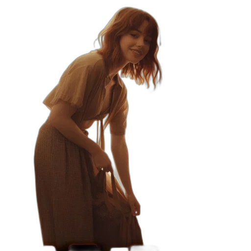 dress, staff, shoes, robot transparent PNG cut-out