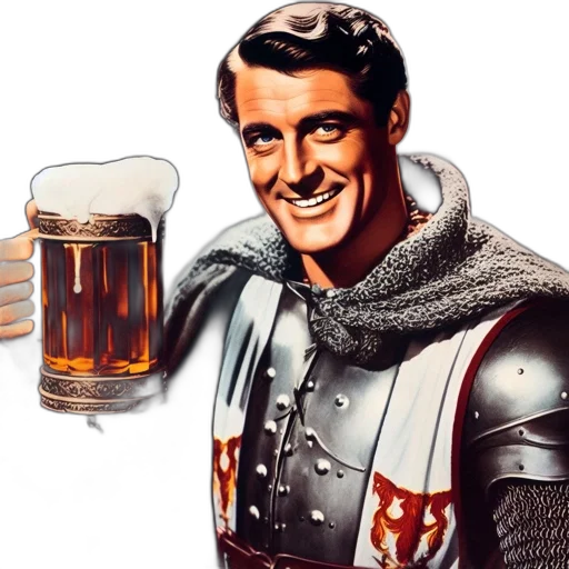 crown, sword, fantasy art, man transparent PNG cut-out