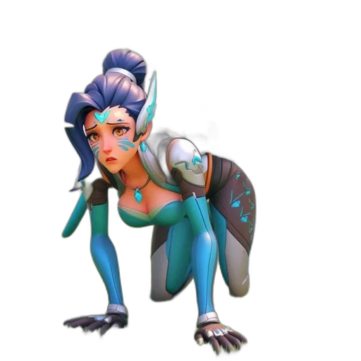 staff, creature, dragon, robot transparent PNG cut-out
