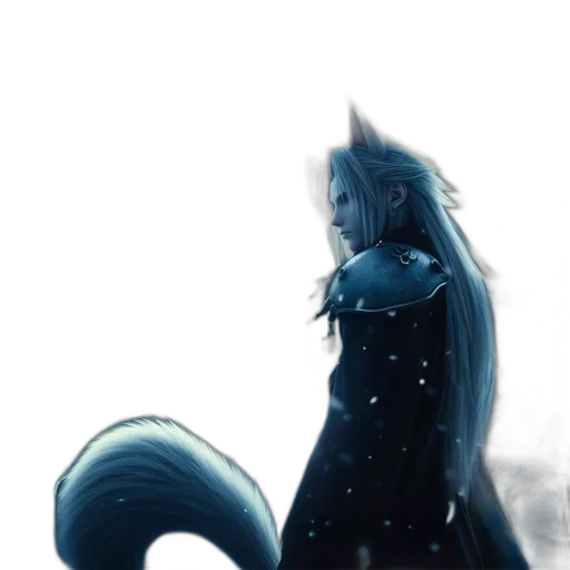 dragon, dress, creature, staff transparent PNG cut-out