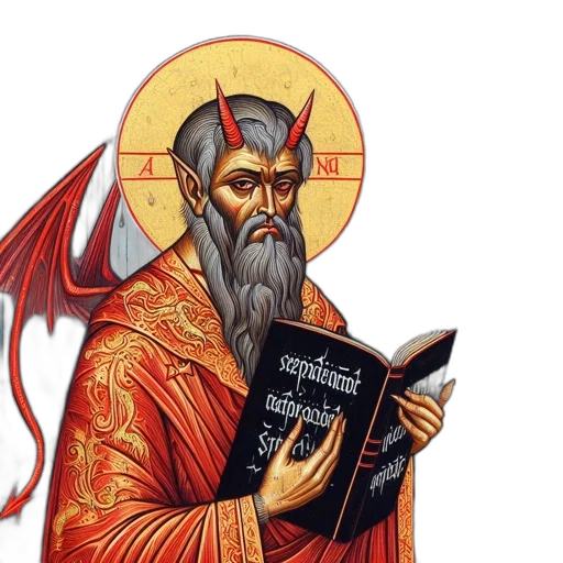 saint, anthony, great, portrayed transparent PNG cut-out