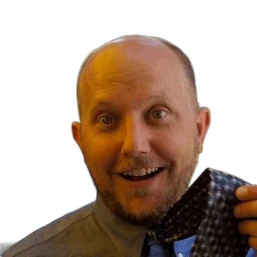 jacket, staff, face, creature transparent PNG cut-out